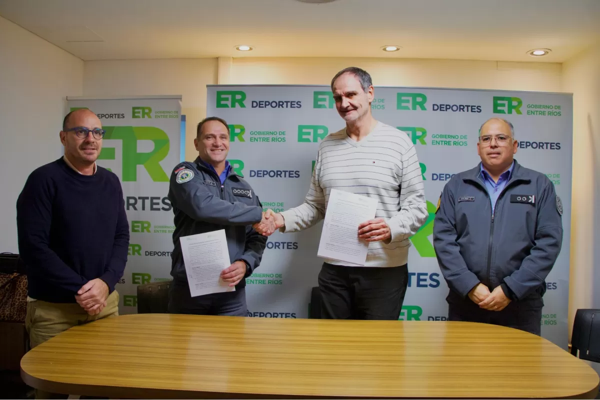 La Provincia formaliz&oacute; un acuerdo para fortalecer la producci&oacute;n de material deportivo y el trabajo conjunto