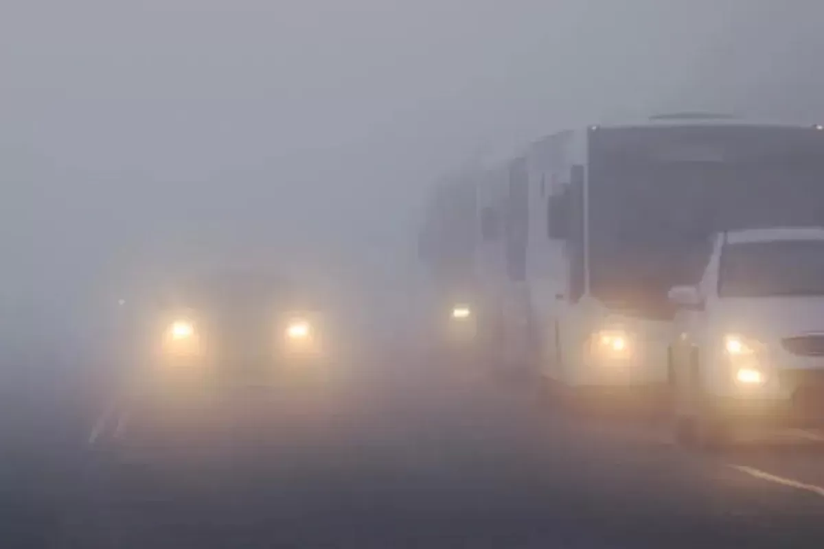 Advierten sobre la presencia de bancos de niebla en toda la provincia