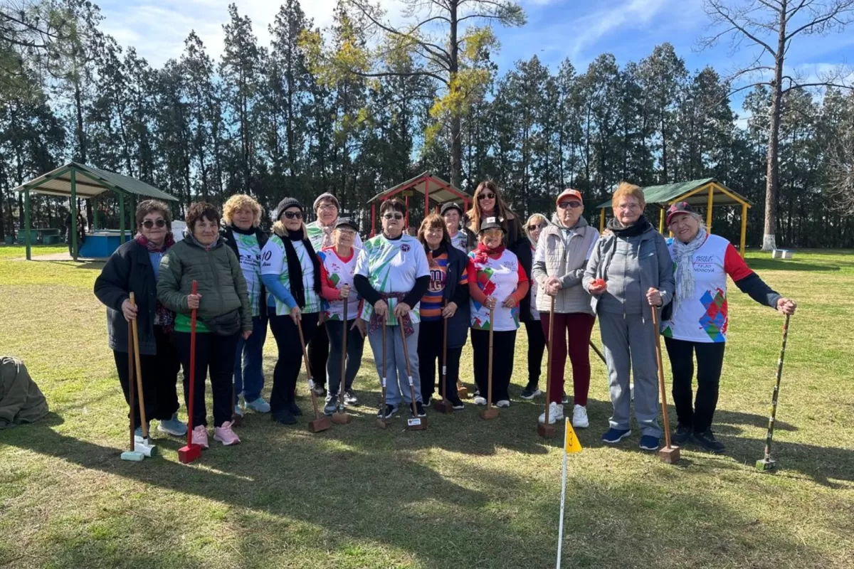 Adultos mayores participaron de la instancia departamental de los Juegos Deportivos Entrerrianos