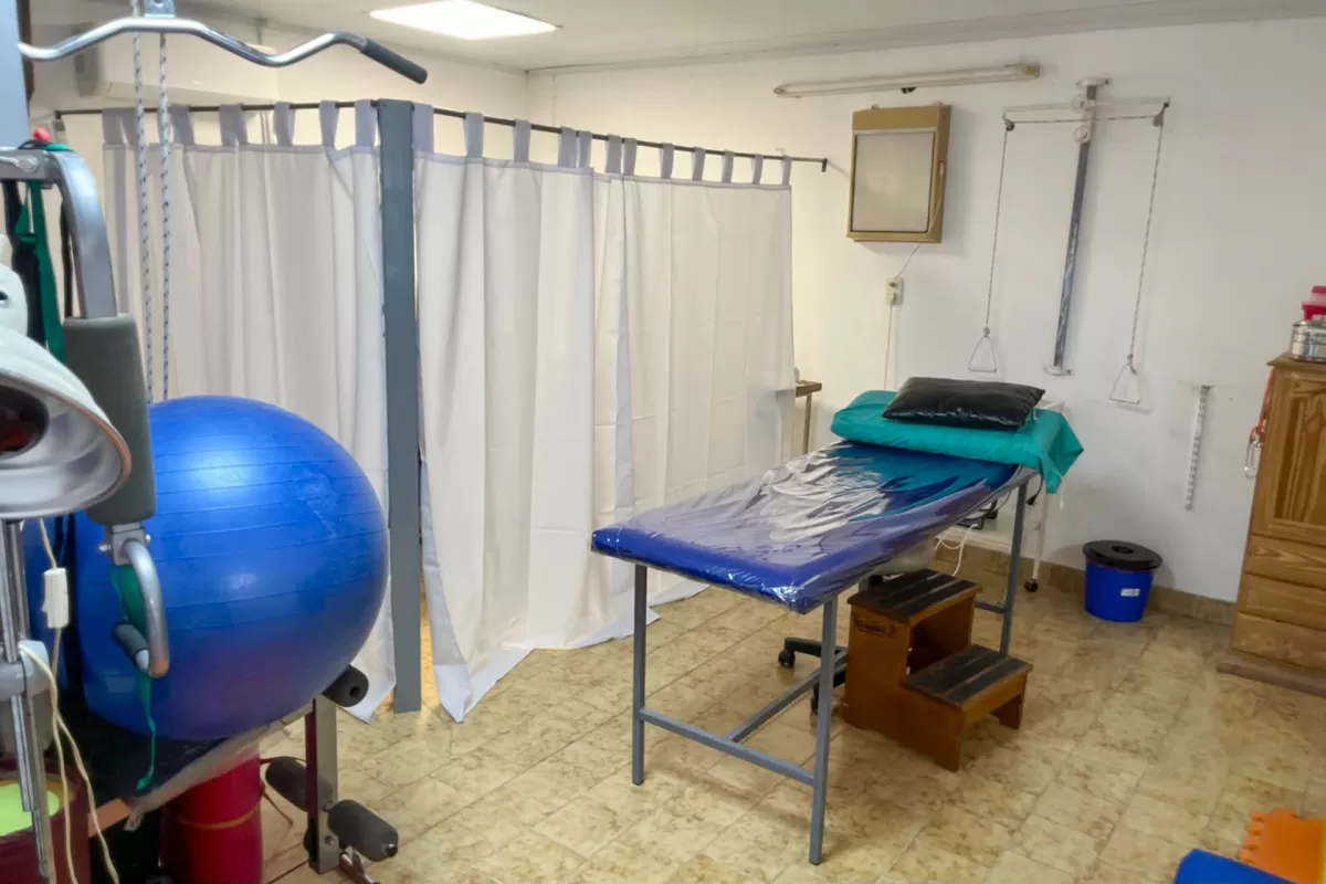 El hospital Per&uacute; de General Galarza reacondicion&oacute; el consultorio de kinesiolog&iacute;a