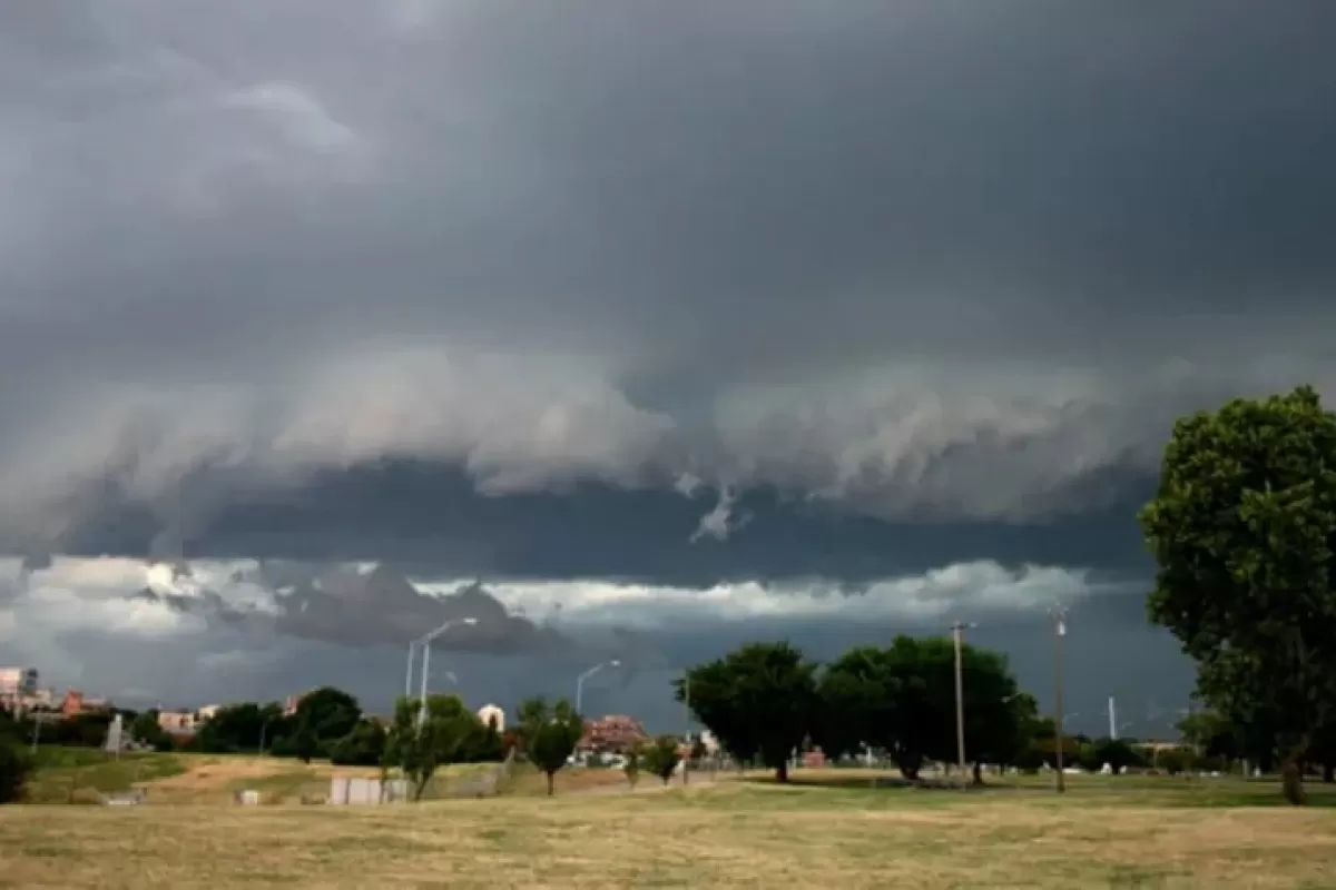 El Servicio Meteorológico Nacional anuncia tormentas en parte del territorio provincial