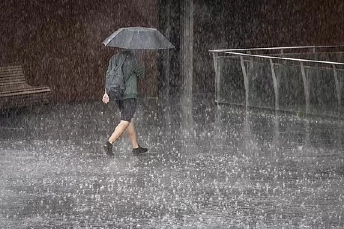 Extendieron la alerta amarilla por lluvias y tormentas para este lunes