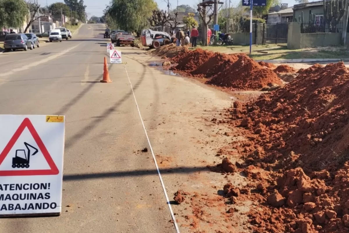 Inició la obra para abastecer con gas natural a la escuela secundaria técnica de la UNER de Concordia