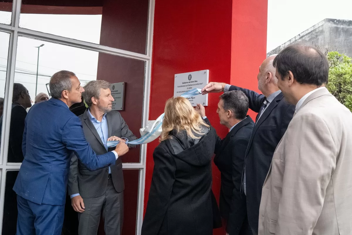 Frigerio resaltó que Uader "es amor por la educación pública y pasión por la autonomía"