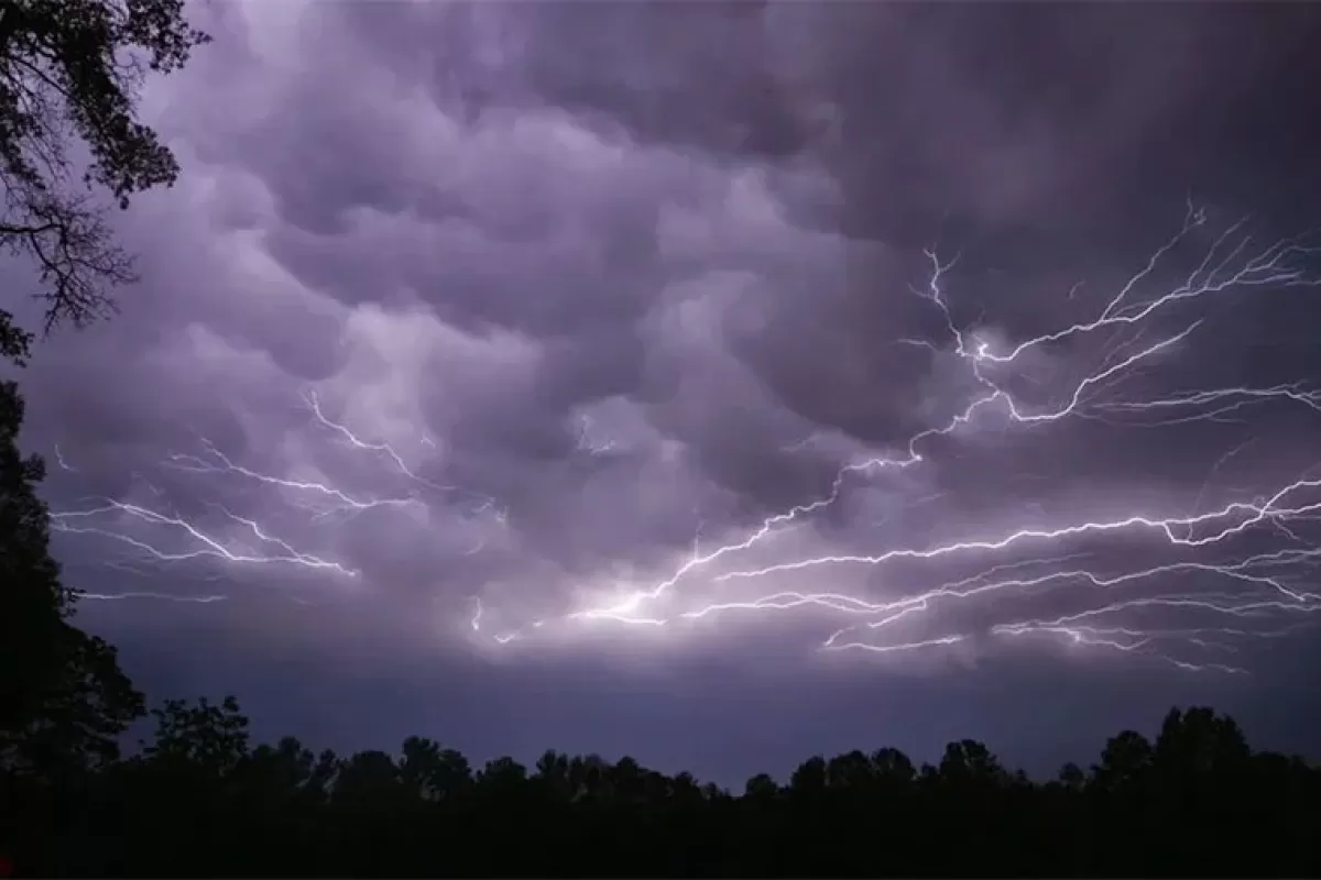 Emitieron una alerta amarilla por tormentas para este lunes
