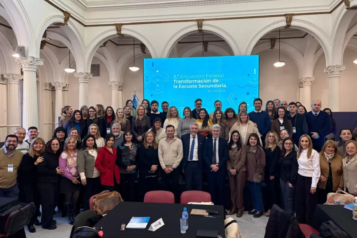 La Provincia particip&oacute; del tercer Encuentro Federal para la Transformaci&oacute;n de la Escuela Secundaria