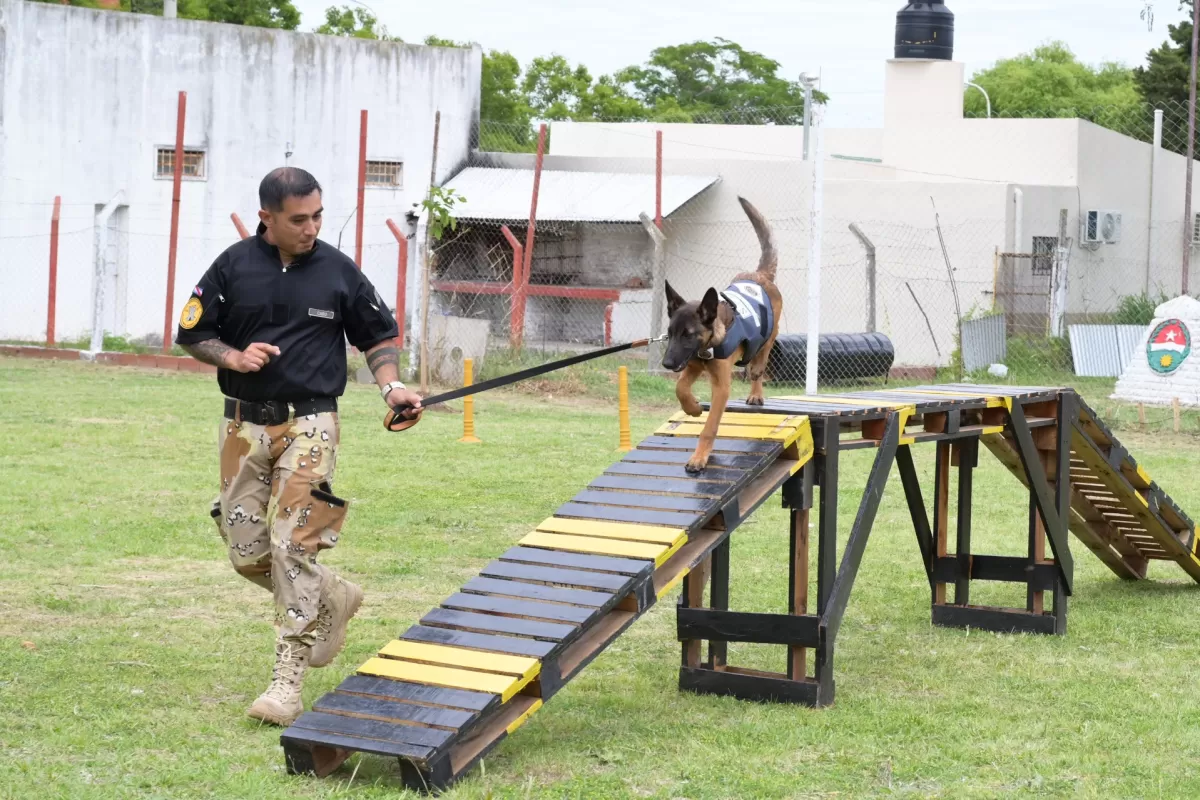 Inauguraron una pista de adiestramiento canino para búsqueda de estupefacientes y control penitenciario