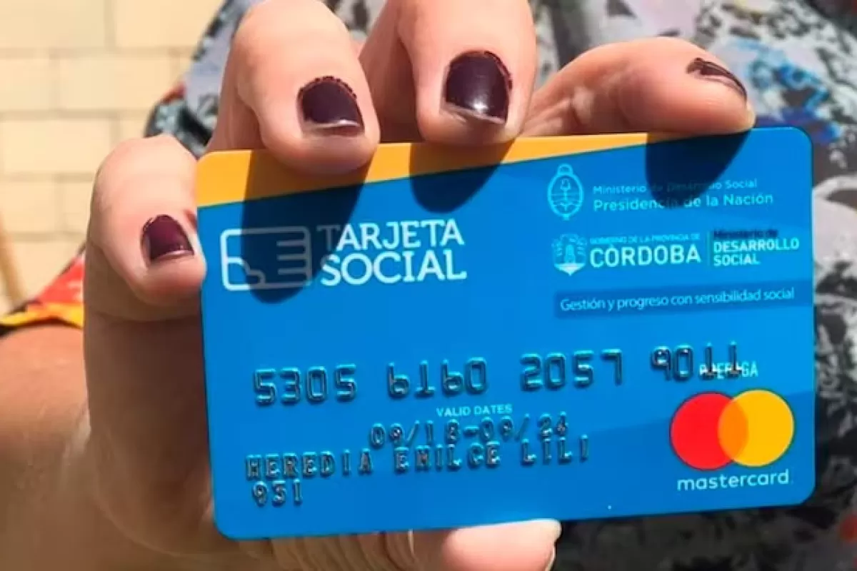 Este martes 24 se acreditar&aacute;n las tarjetas sociales