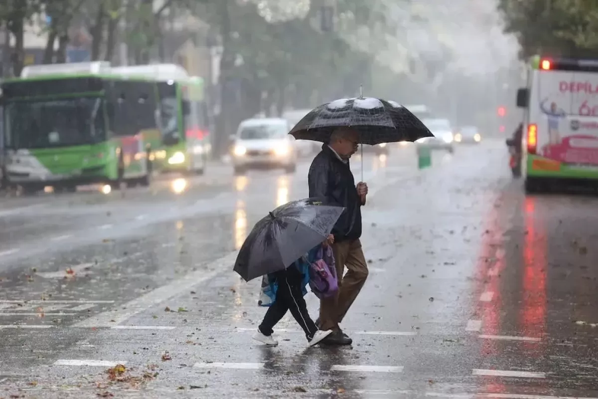 Renuevan alerta amarillo por fuertes lluvias y tormentas para siete departamentos