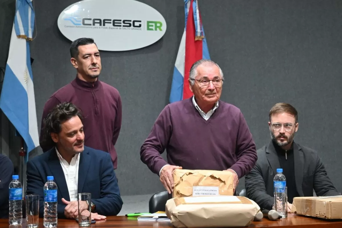 Abrieron sobres para dos obras escolares emblem&aacute;ticas de la regi&oacute;n de Salto Grande
