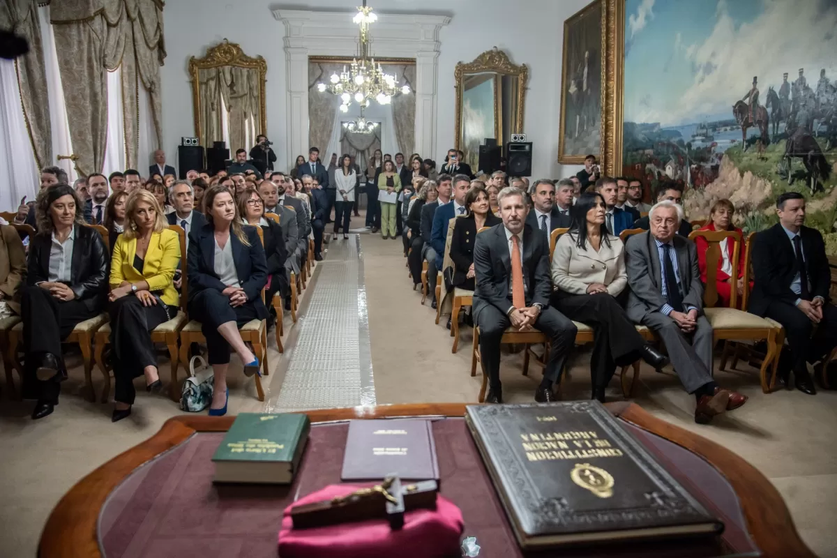Frigerio tom&oacute; juramento a los nuevos integrantes del Consejo de la Magistratura