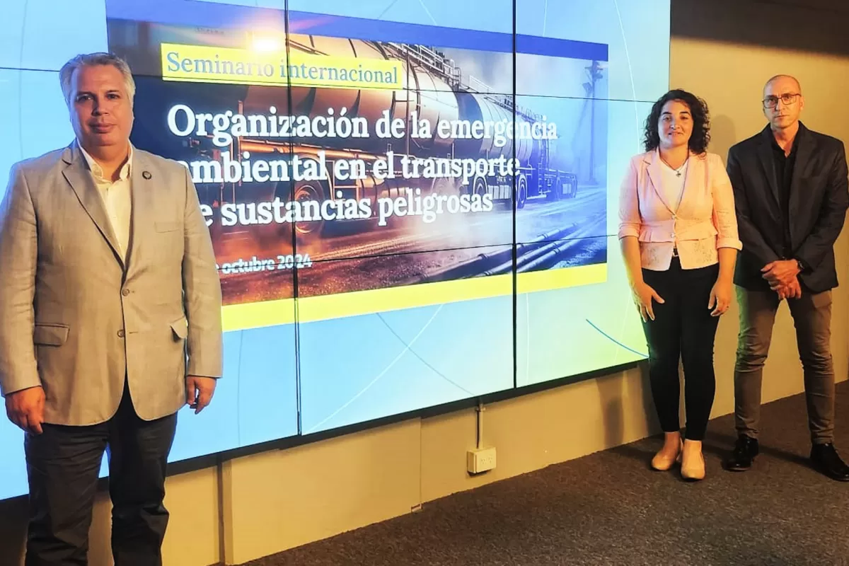 Entre Ríos participó en un Seminario Internacional sobre el transporte de sustancias peligrosas