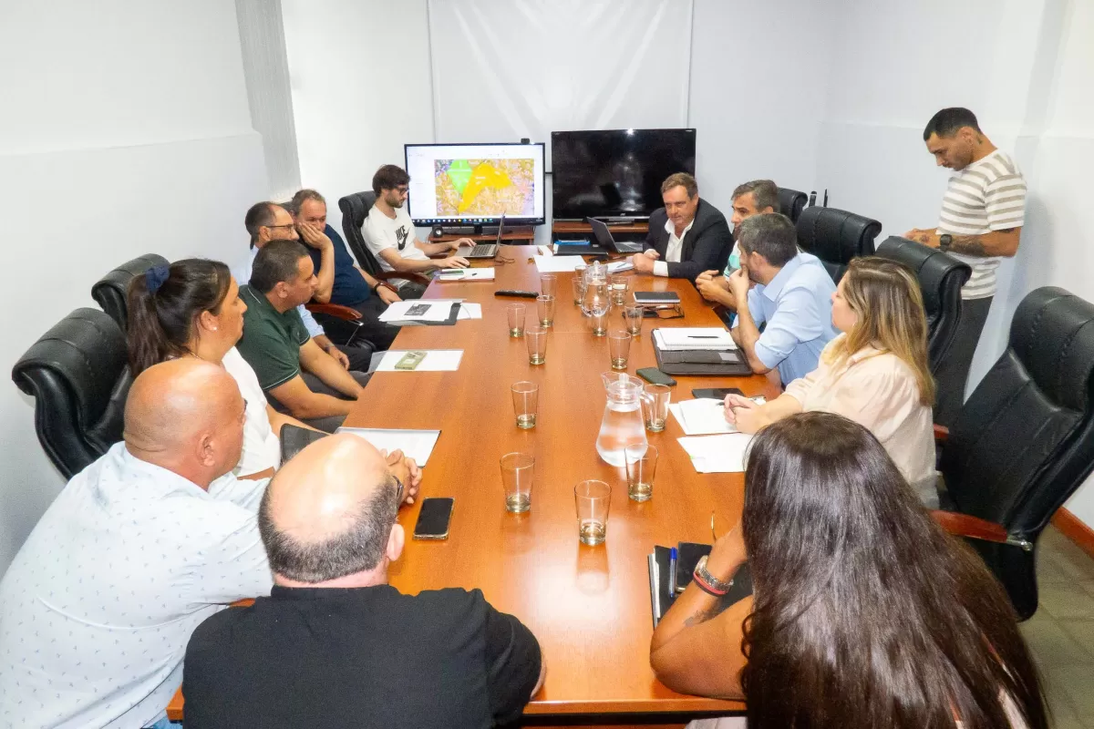 Planifican trabajos viales con comunas y juntas de Gobierno de Villaguay