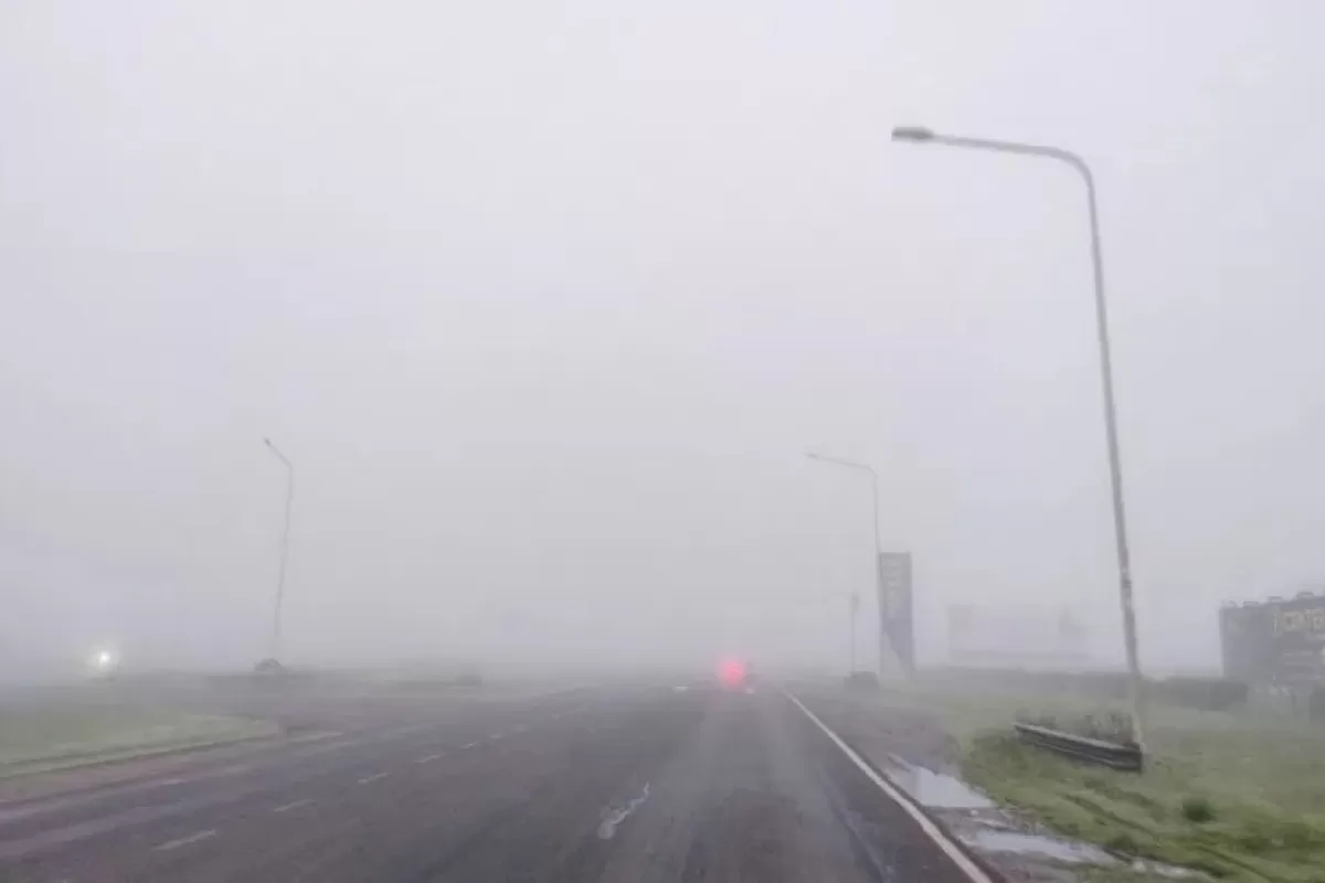 Advierten sobre la presencia de bancos de niebla en toda la provincia este viernes