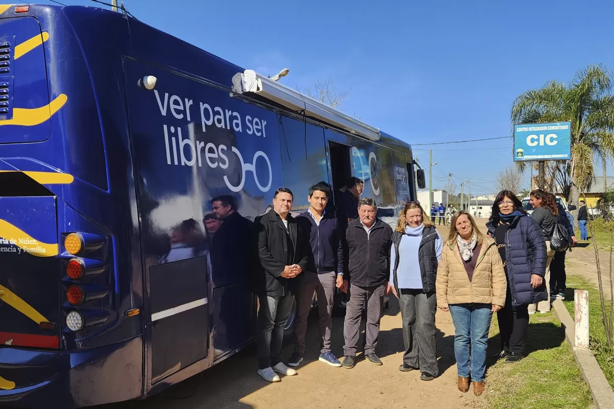 La Provincia puso en marcha el recorrido de controles oftalmológicos destinados a niños en edad escolar