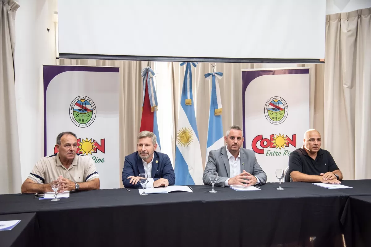 Frigerio ratific&oacute; que Entre R&iacute;os recurrir&aacute; a la Justicia internacional si avanza la refiner&iacute;a frente a Col&oacute;n