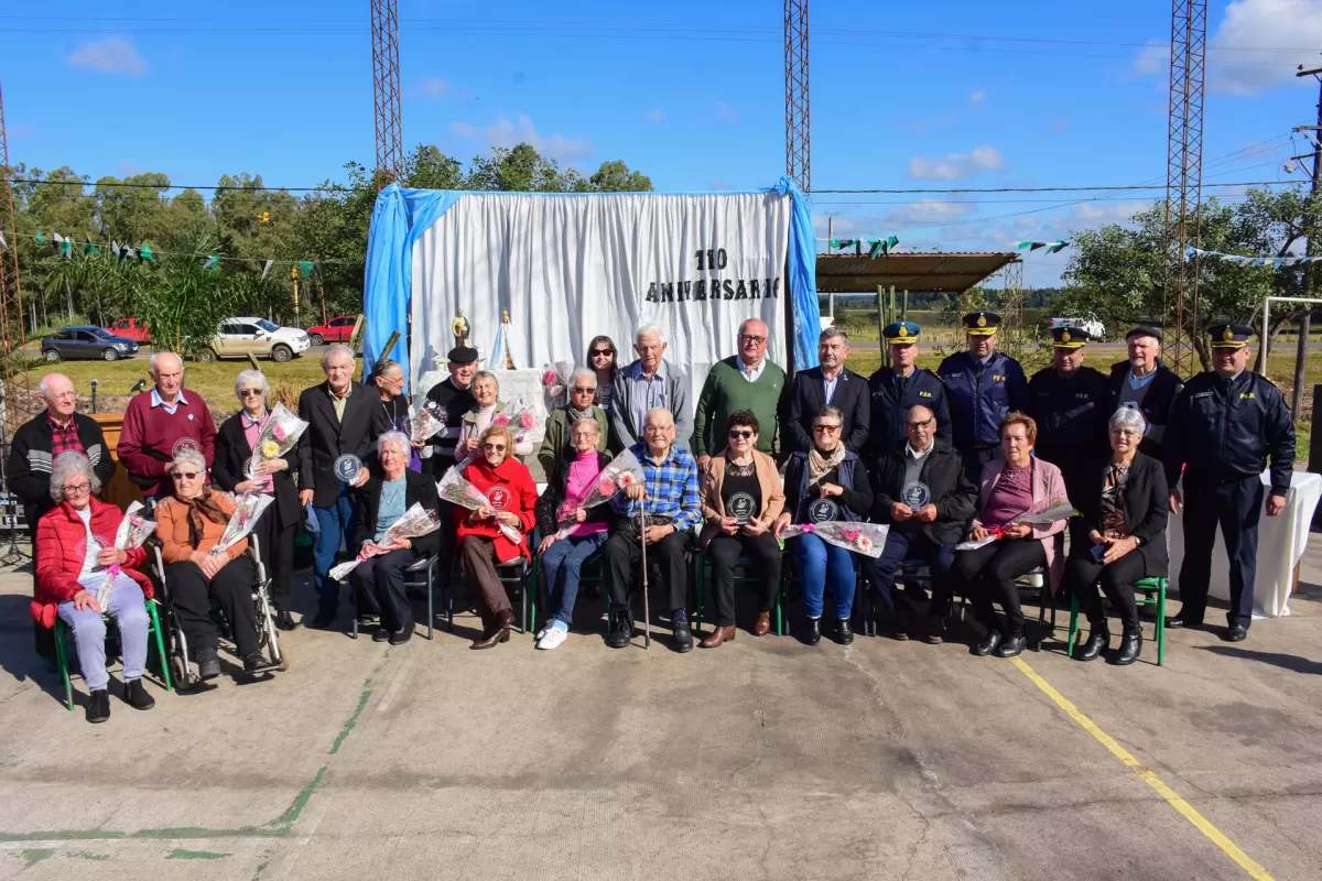 El Gobierno provincial acompañó el 110° aniversario de Colonia Freitas