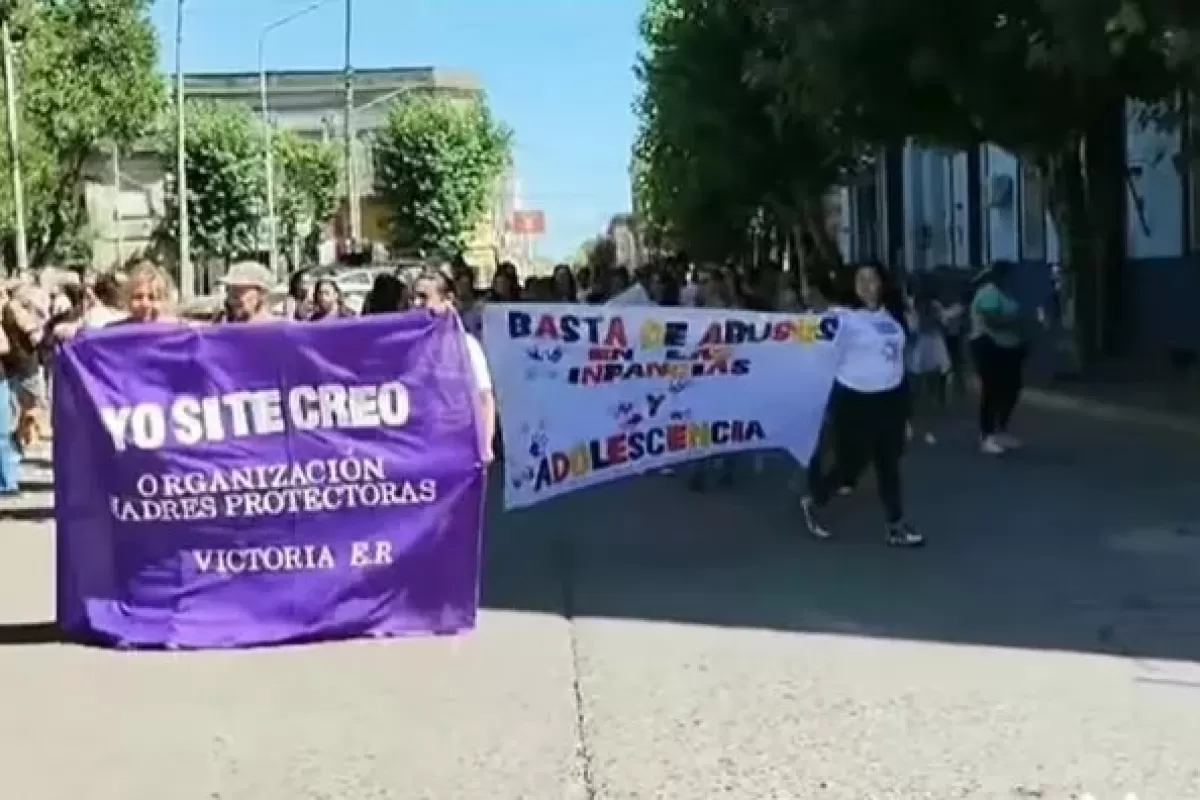 Vecinos de Victoria marcharon reclamando justicia por Berenice