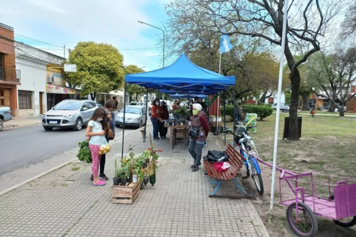 Productores de verduras venden a 400 pesos el atado de lechuga en las ferias de Gualeguaychú