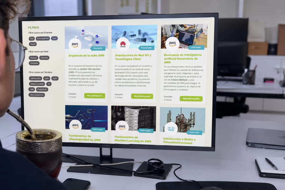 Una nueva plataforma re&uacute;ne toda la oferta de formaci&oacute;n digital de la provincia