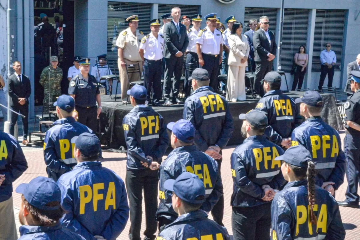 El Gobierno provincial acompaña el aniversario de la Policía Federal Argentina