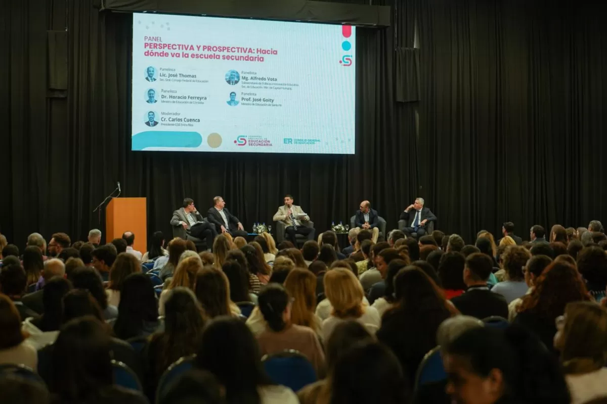 M&aacute;s de 5.000 docentes participaron del primer congreso provincial de Educaci&oacute;n Secundaria
