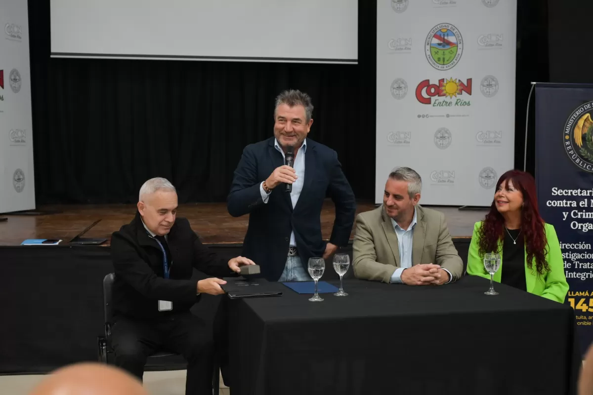 Se realiz&oacute; en Col&oacute;n una jornada sobre prevenci&oacute;n y lucha contra la trata de personas