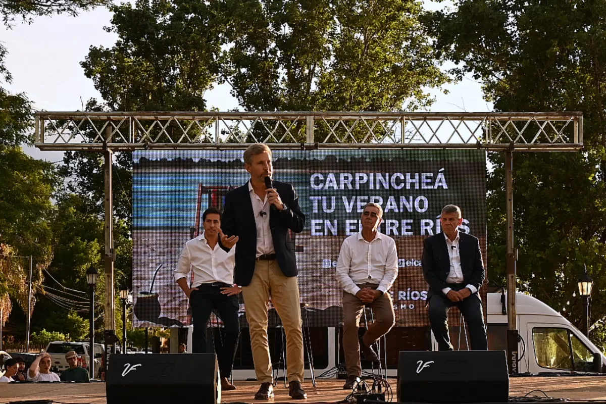 Frigerio inauguró desde Villa Urquiza la temporada de verano de Entre Ríos