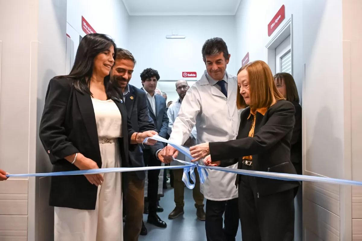Aluani acompa&ntilde;&oacute; la inauguraci&oacute;n de la Unidad Coronaria de La Entrerriana y destac&oacute; el RINI