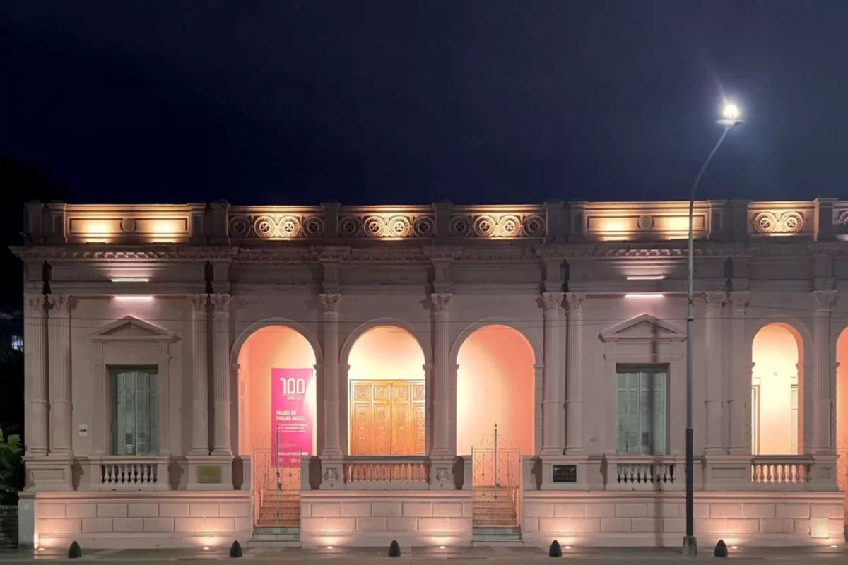 Enersa renov&oacute; la iluminaci&oacute;n del Museo Provincial de Bellas Artes