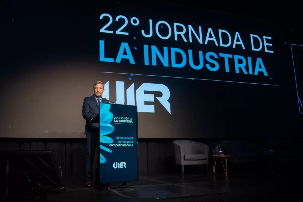 Frigerio particip&oacute; de la Jornada de la Industria y destac&oacute; el trabajo conjunto para fortalecer la competitividad