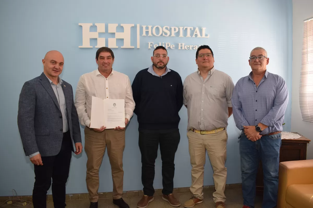 Asumió el nuevo equipo directivo del Hospital Felipe Heras de Concordia