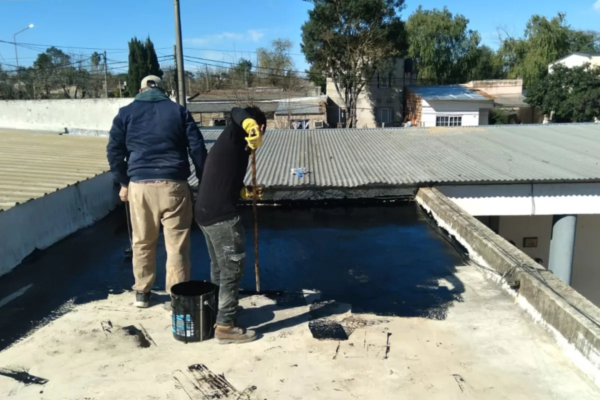 Avanza la obra de emergencia en la escuela “Hermana Imelda” de Chajarí