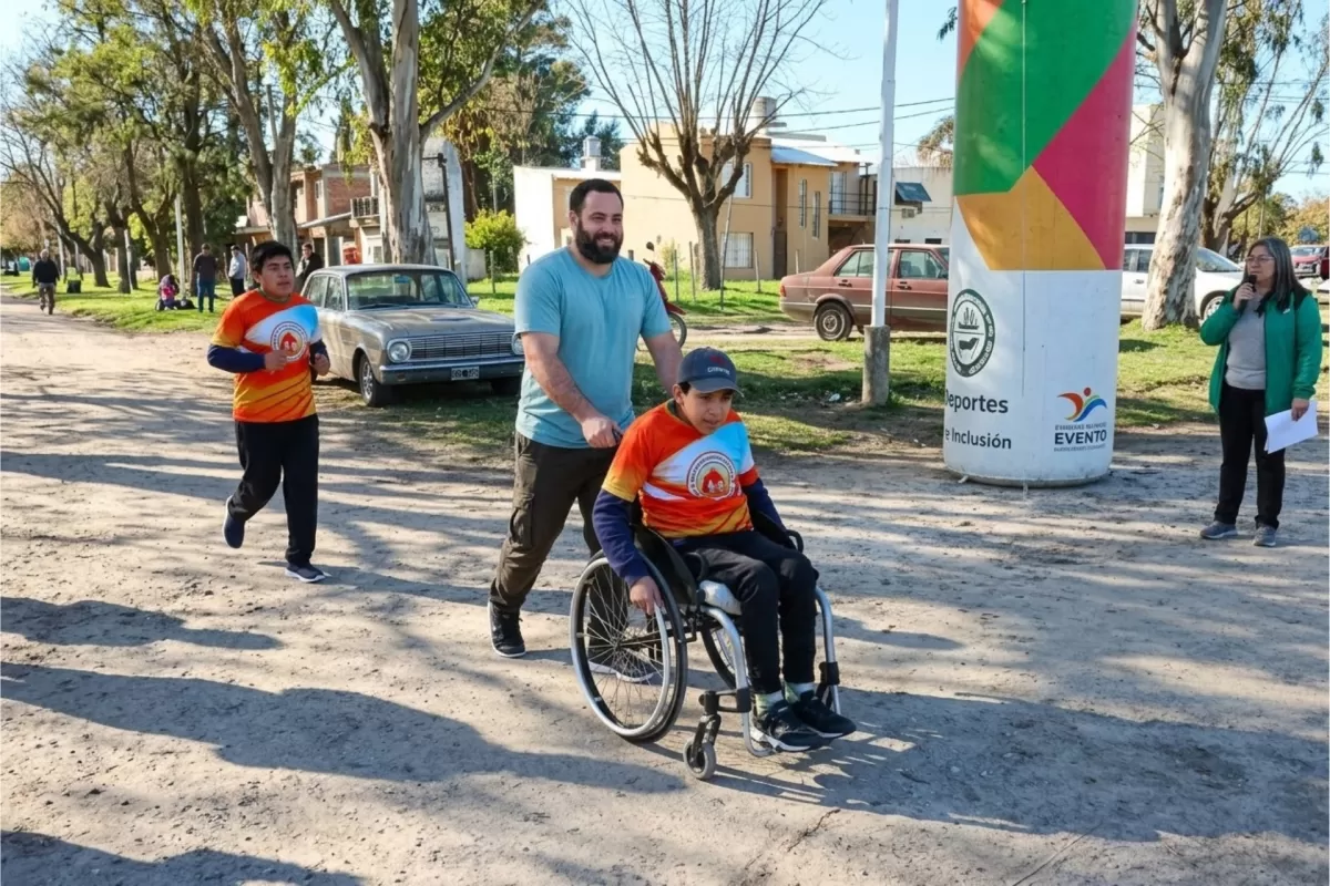 Entre R&iacute;os acompa&ntilde;a el deporte adaptado con una nueva edici&oacute;n del Duatl&oacute;n Interescuelas Integrales