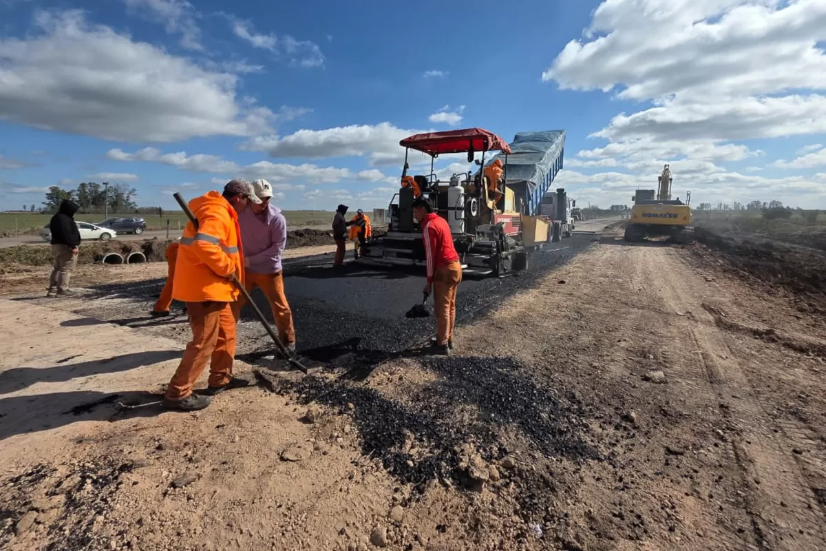 Se habilitó el tránsito sobre la Ruta Provincial 20, a la altura de la nueva alcantarilla transversal
