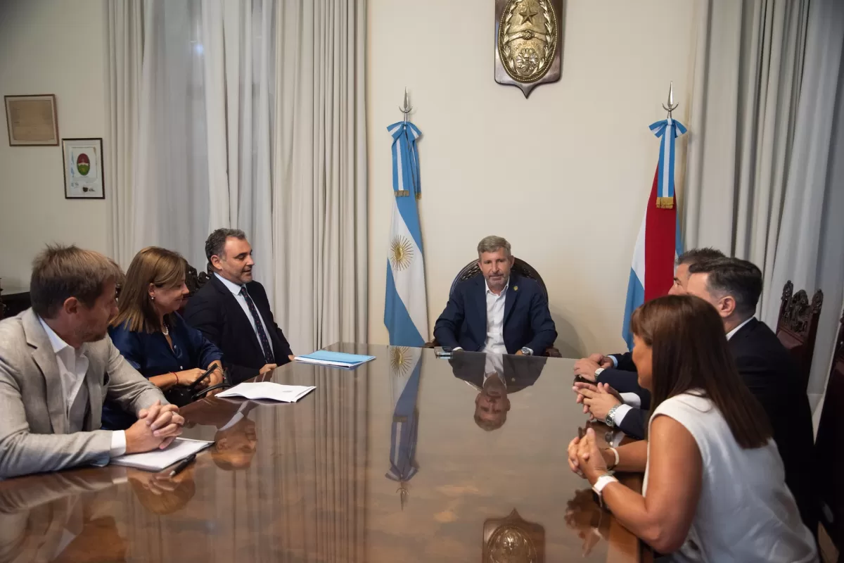 Frigerio recibi&oacute; a las autoridades de la Asociaci&oacute;n de Magistrados de Entre R&iacute;os