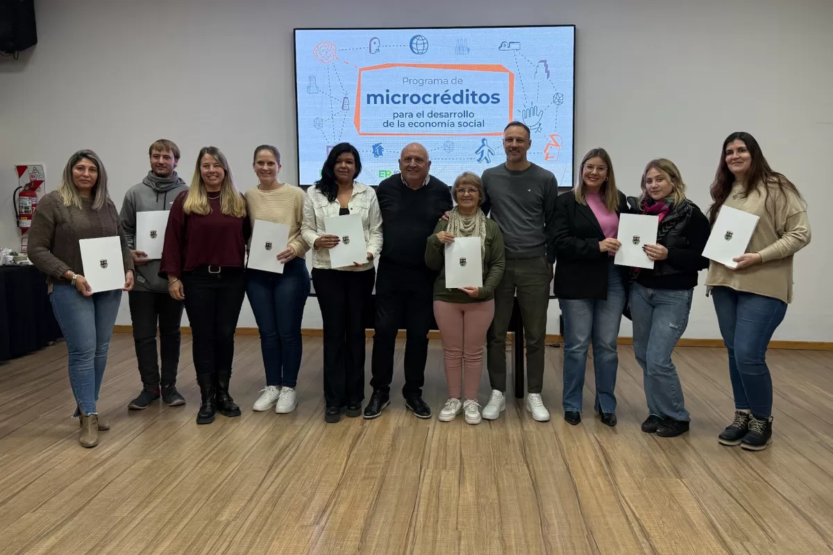 Más emprendedores acceden a microcréditos en Crespo y General Racedo