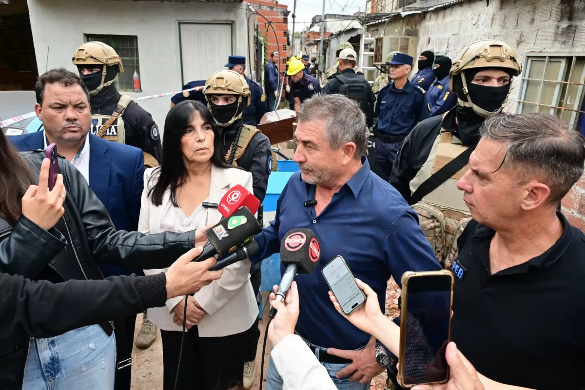 Demolieron un b&uacute;nker de drogas en el barrio Lomas del Mirador II de Paran&aacute;