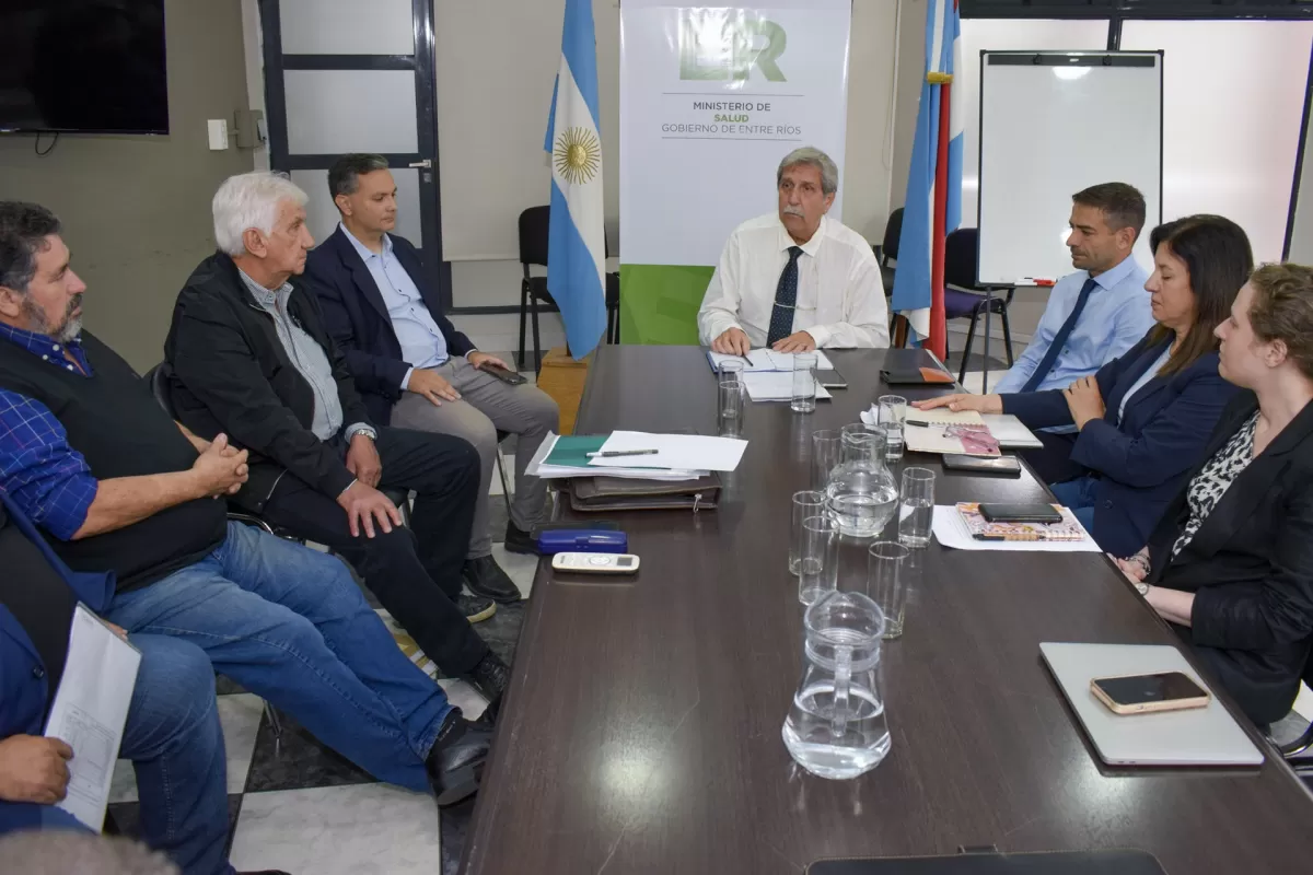 Se reunió la mesa de trabajo entre Salud, Iosper y anestesistas para delinear un nuevo convenio prestacional