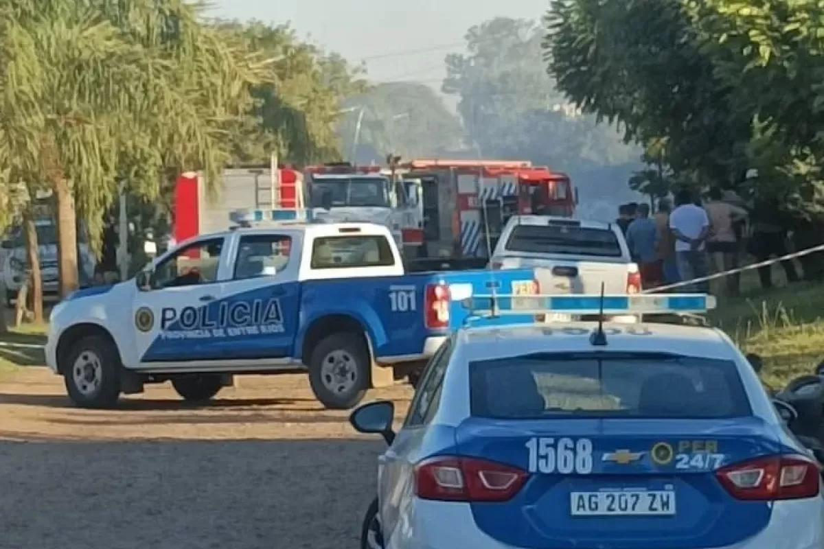 Se incendió una casa en San Salvador: la propietaria murió