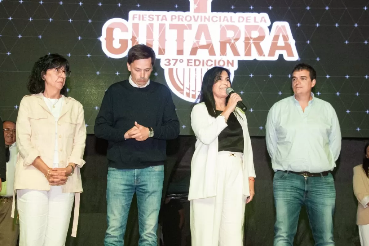 La vicegobernadora Aluani particip&oacute; de una nueva edici&oacute;n de la Fiesta Provincial de la Guitarra