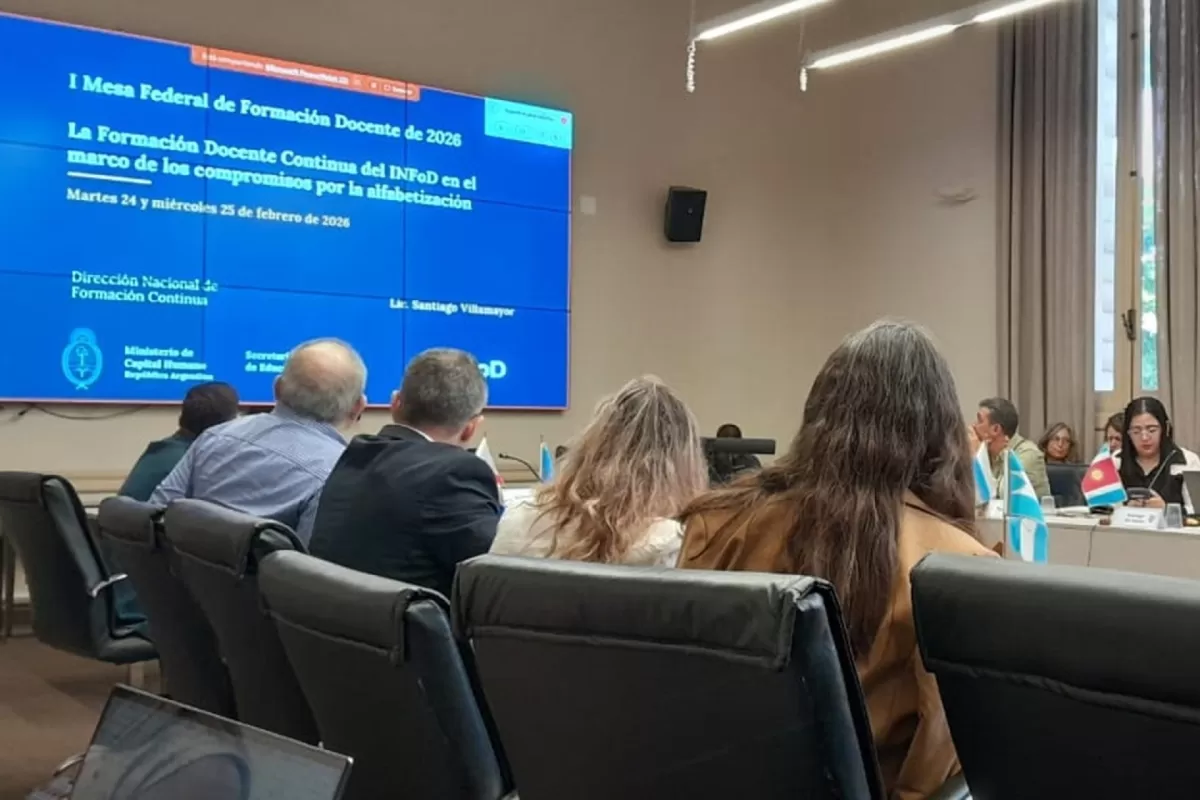 Entre R&iacute;os particip&oacute; de la Mesa Federal de Formaci&oacute;n Docente