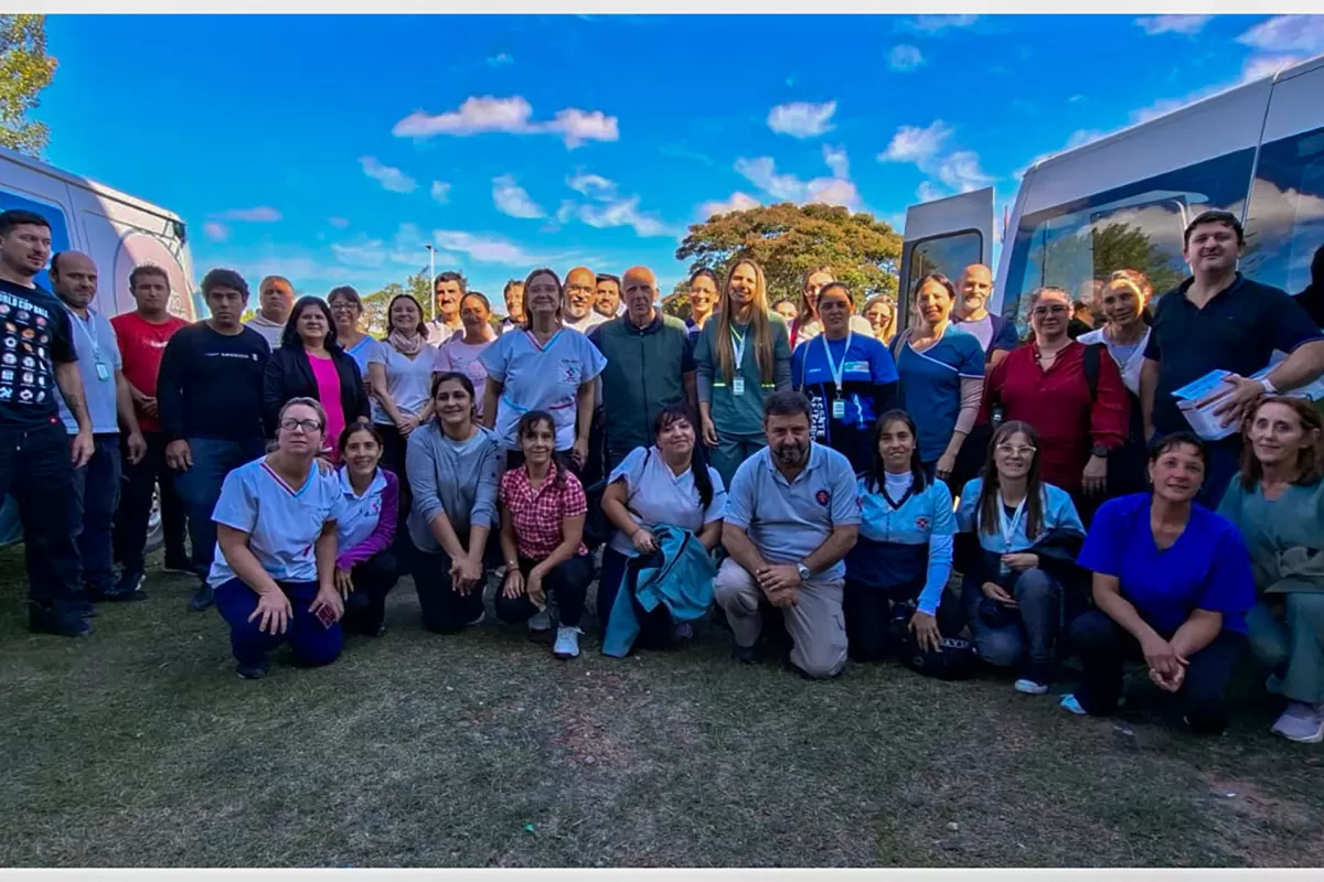 Salud desarroll&oacute; una capacitaci&oacute;n en La Clarita sobre emergencias prehospitalarias