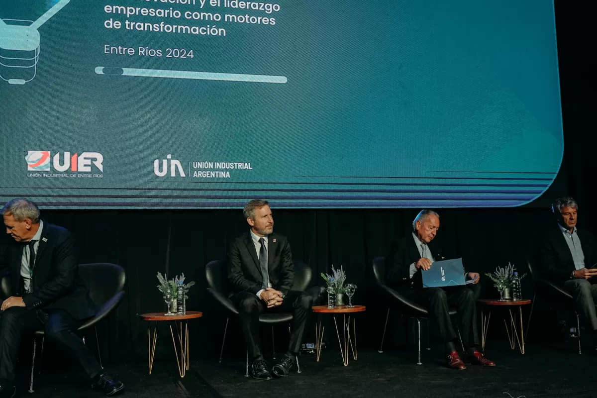 Frigerio participó de la Jornada de la Unión Industrial de Entre Ríos