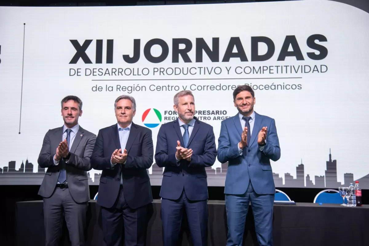 Frigerio, Pullaro y Llaryora coincidieron en impulsar el desarrollo y la integraci&oacute;n de la Regi&oacute;n Centro