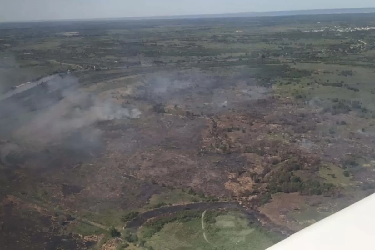 Alerta roja por riesgo extremo de incendios en la provincia