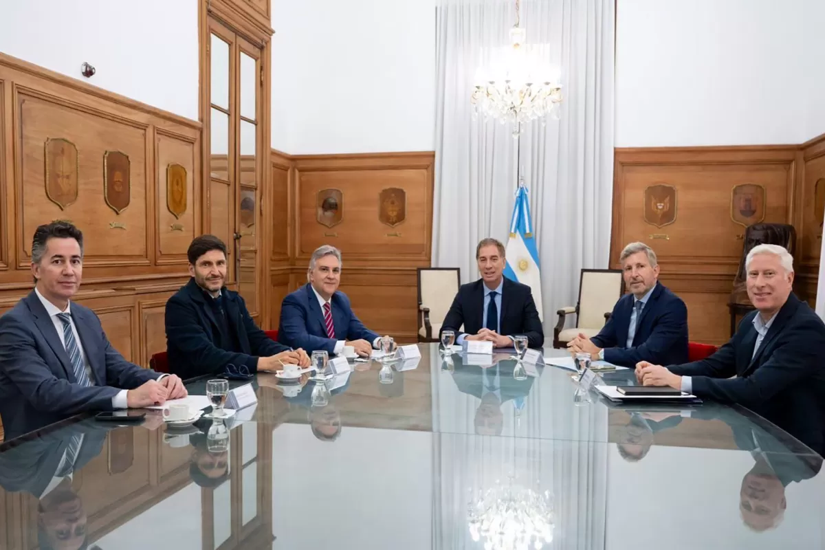Frigerio, junto a sus pares de la Regi&oacute;n Centro, avanz&oacute; con Santilli en una agenda com&uacute;n
