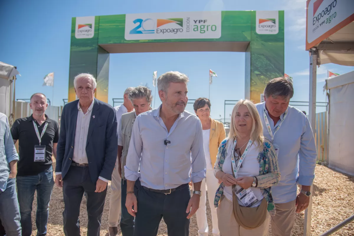 Frigerio recorri&oacute; Expoagro y subray&oacute; el potencial agroindustrial de Entre R&iacute;os