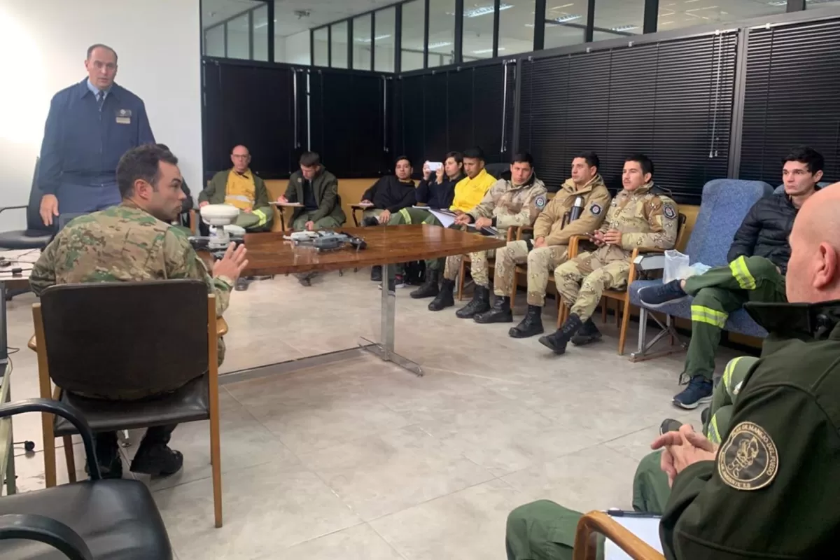 Brindaron capacitación para fortalecer el plan de Manejo del Fuego