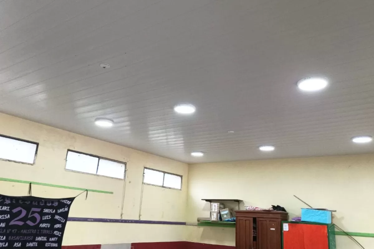 Finalizó la obra de emergencia en la Escuela 47 de Basavilbaso para mejorar la seguridad edilicia
